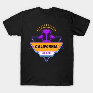 California beach Vibes 80's 90's T-Shirt